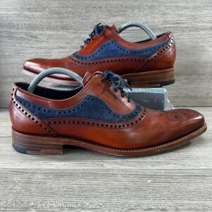 BARKER England Creative Collection Punched Medallion Shoe 7 F